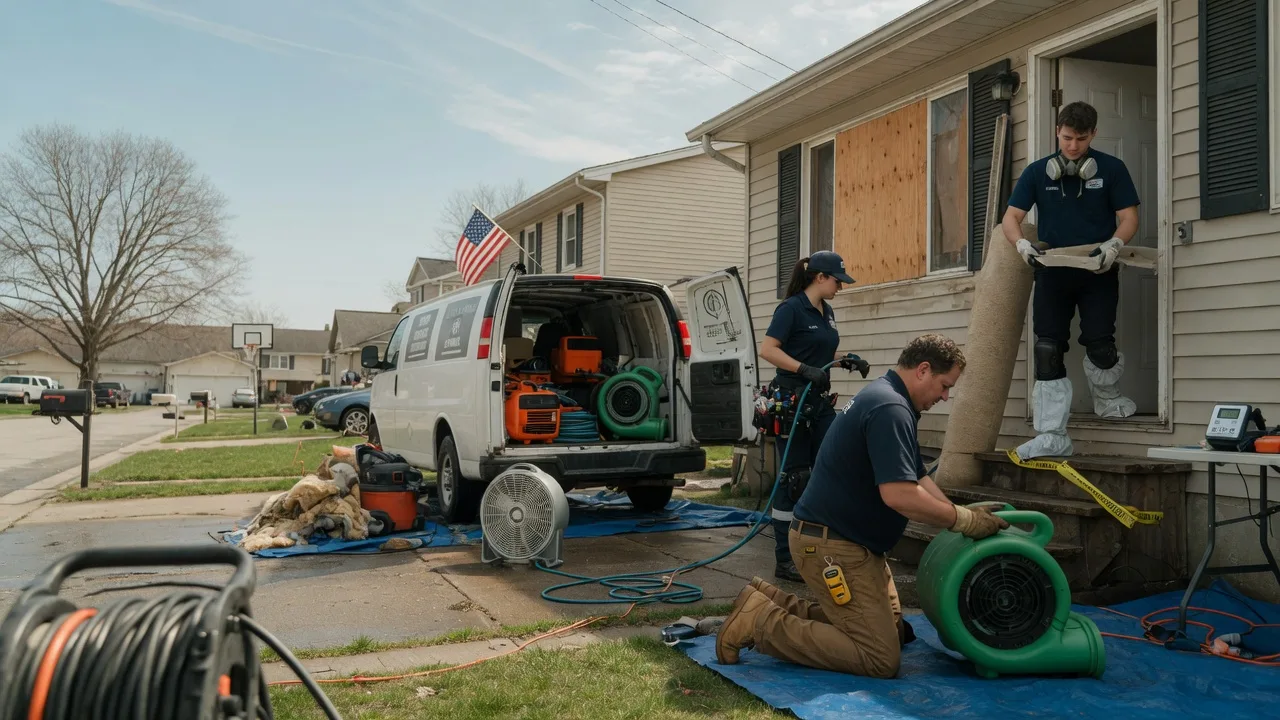 Water Damage Restoration in Rome, PA near me